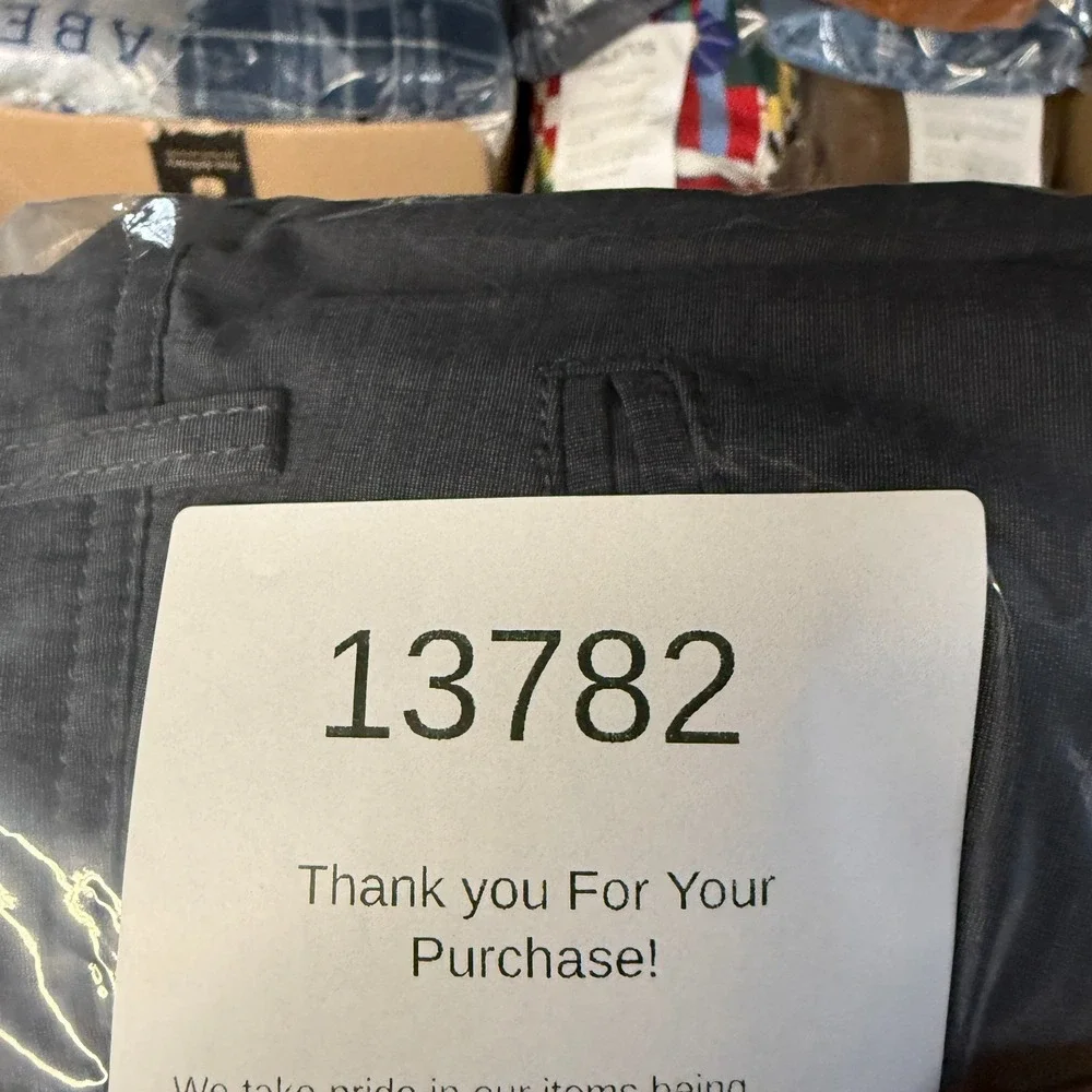 Linksoul Pants Mens 35 Navy Boardwalker Performance Golf Chino Travel Stretch